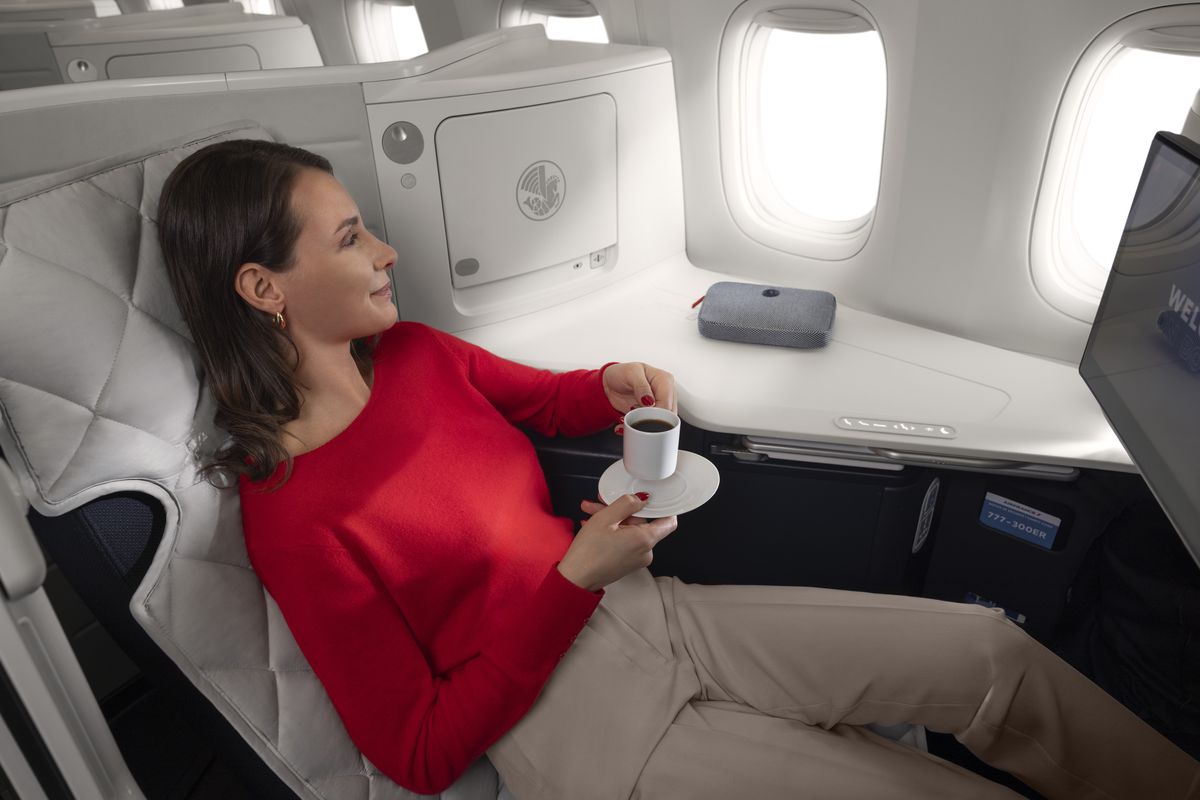 Un nuevo detalle de confort para los pasajeros de Business Class de Air France. - Ladevi Medios y Soluciones Un nuevo detalle de confort para los pasajeros de Business Class de Air France.