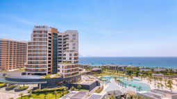 Vista general de la fachada y el complejo del nuevo hotel de Meliá en Vietnam