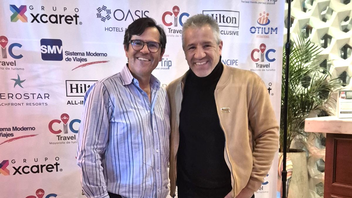 Andrés Rincón, CEO de CIC Travel y Fabian Manotas, Director Regional en Ladevi Medios y Soluciones.