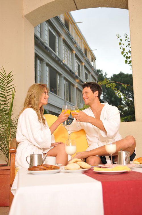 En el Hotel Termas de Rosario de la Frontera invita a un viaje en el tiempo, sin descuidar el confort.