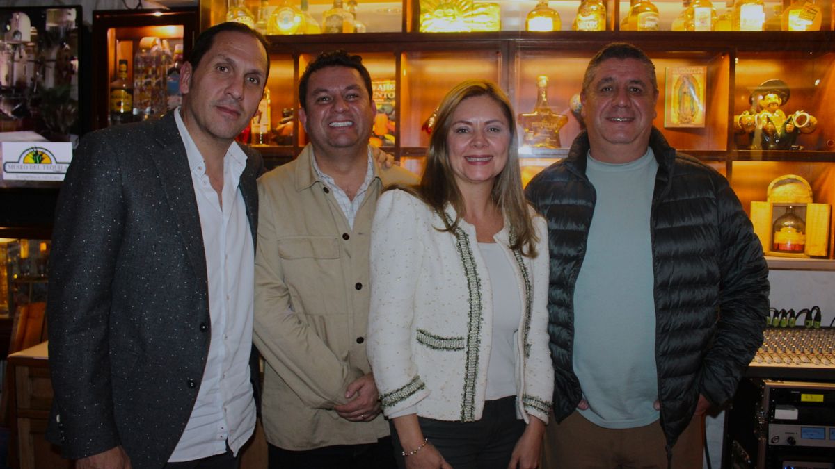 Juan Felipe Orjuela, gerente de Pelícanos, Omar Macedo, director de Desarrollo en PTG Consulting, Doris García, gerente de Uga Turismo y Juan Carlos Camacho, gerente de The Travel Planner.