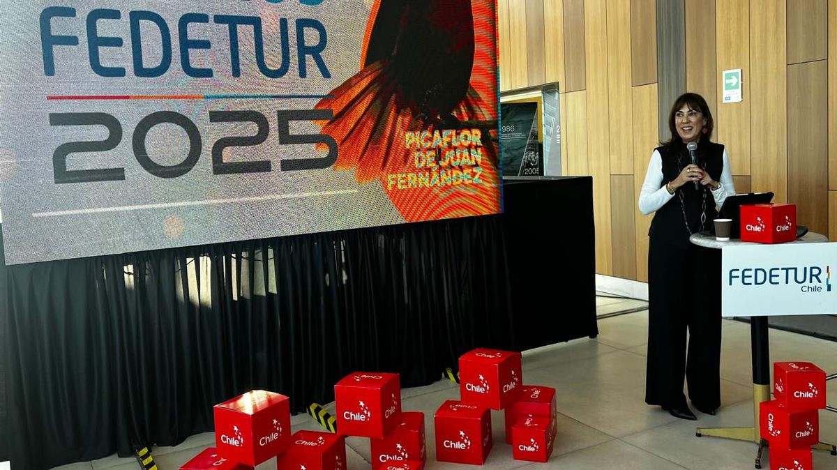 Mónica Zalaquett, presidenta ejecutiva de Fedetur, presentó la edición 2025 de su premiación.