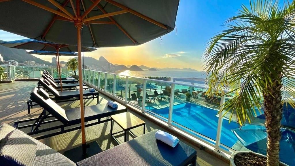 Algunos hoteles en Río de Janeiro ofrecen vistas alucinantes como esta.