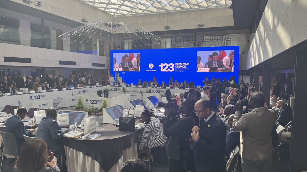 123 Consejo Ejecutivo de ONU Turismo, de donde saldrá elegido el próximo (o la próxima) líder de la organización. 123 Consejo Ejecutivo de ONU Turismo, de donde saldrá elegido el próximo (o la próxima) líder de la organización.