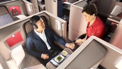 Delta Air Lines celebra su centenario ofreciendo un servicio de alta calidad en sus cabinas Delta One.