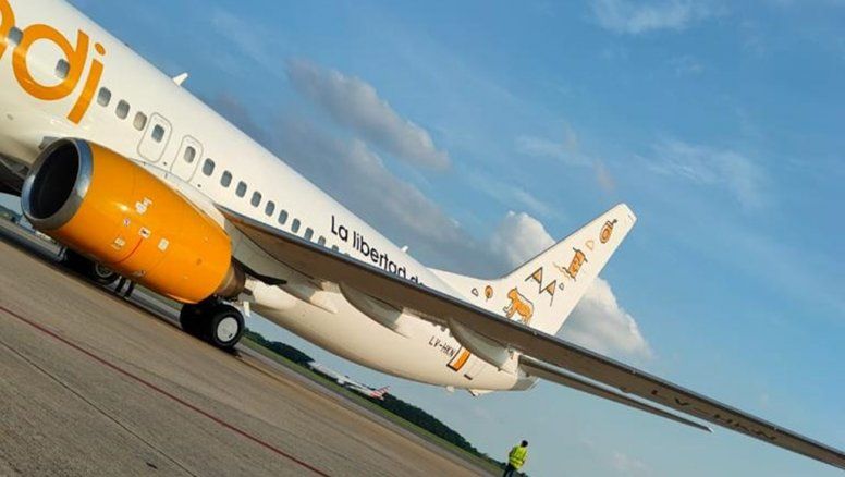El quinto Boeing B-737/800NG de Flybondi.