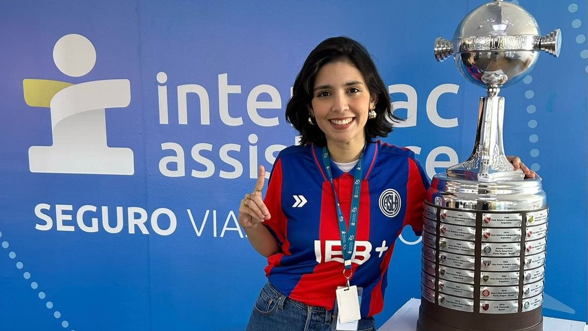 Laís Aoki, country manager de Intermac Assistance en Argentina, celebra el nuevo acuerdo con San Lorenzo.
