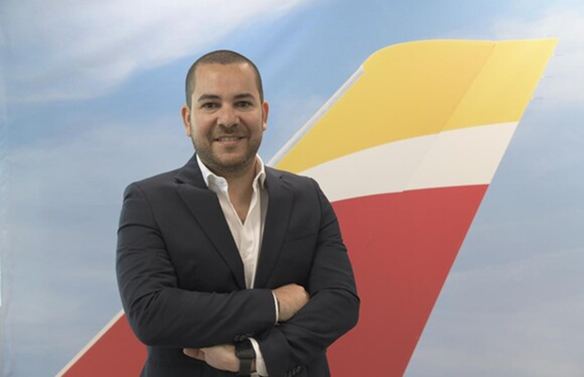 Roberto Daura, delegado comercial de Iberia para Chile. 