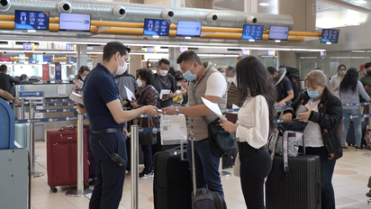 Las aerolíneas que operan en Ecuador transportaron a cerca de 4 millones de pasajeros en 2021.