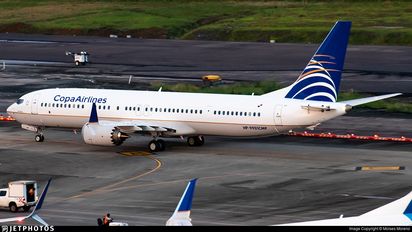 Copa Airlines reactiva los vuelos de las aeronaves  B737 MAX9