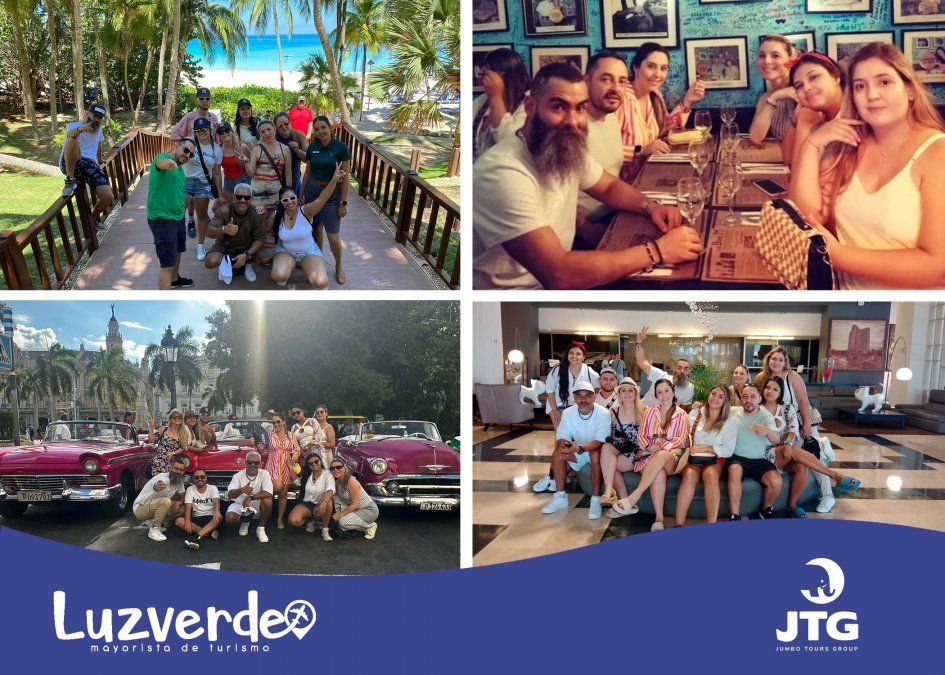 Agentes de viajes de Luz verde Mayorista de Turismo en Cuba en el marco de un fam tour organizado por Jumbo Tours.