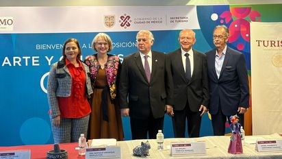 Sectur inaugura exposición Arte y Colores de la CDMX.