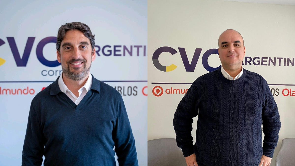 CVC Corp: Alejandro Herrasti, flamante director comercial; y Javier Vázquez, director de Producto y Operaciones.