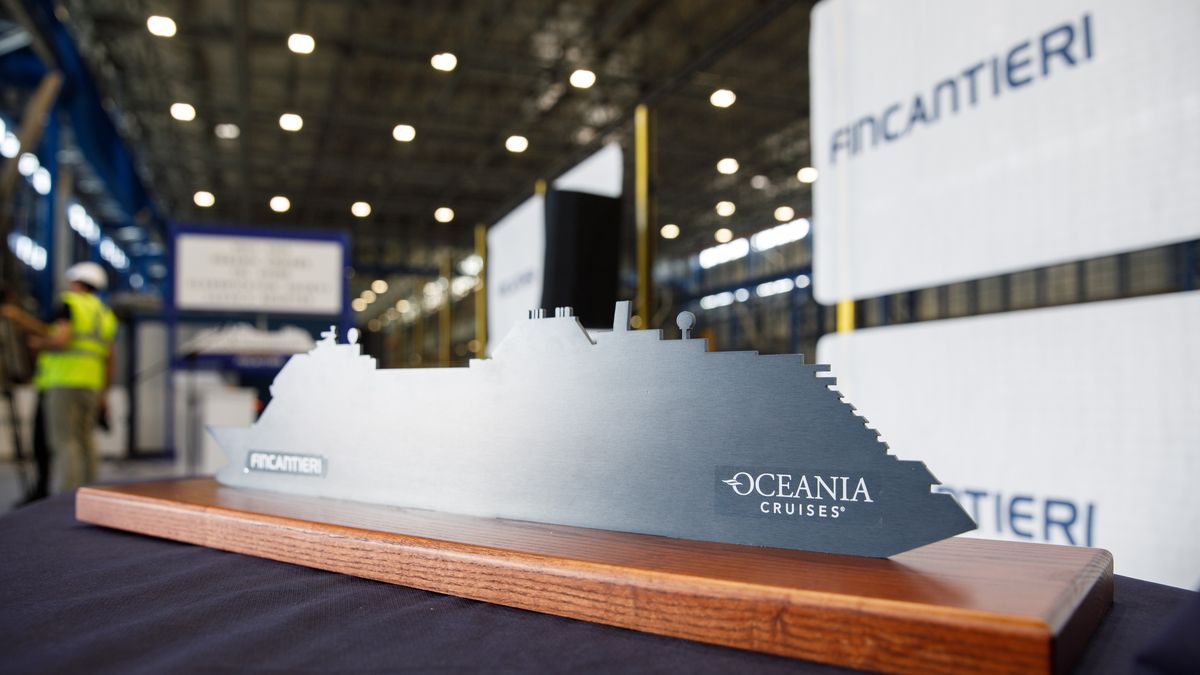 Tempo Reps: con una construcción a cargo de Fincantieri en Venecia, Oceania Sonata será el noveno barco de la compañía.