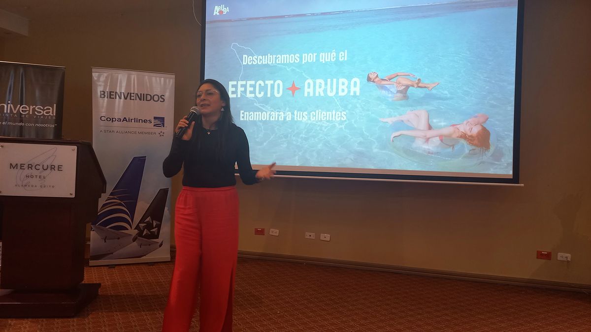 Cecilia Paredes, gerente general de la mayorista Universal de Viajes.