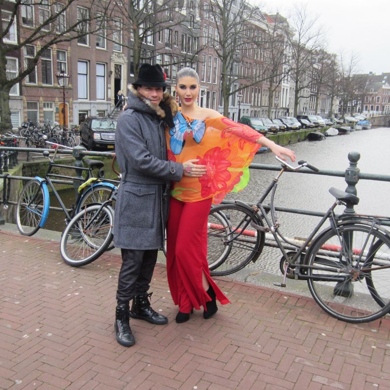 La temporada pasada el diseñador participó del Fashion & Art en Ámsterdam.