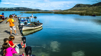 Mar del Plata: la laguna de Sierras de los Padres otro de los imperdibles cercanos a La Feliz.&nbsp;