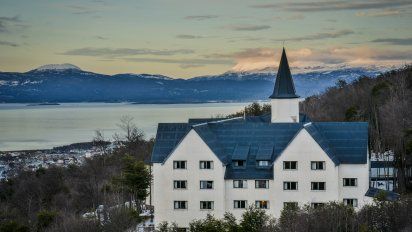 Uno de los hoteles más distinguidos de Ushuaia: Las Hayas Ushuaia Resort.