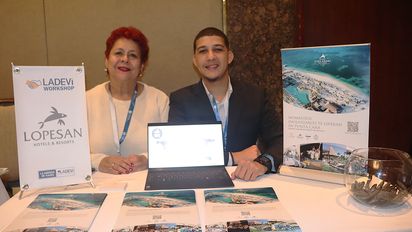 Equipo de Lopesan en el marco de Ladevi Workshop en Bogotá.