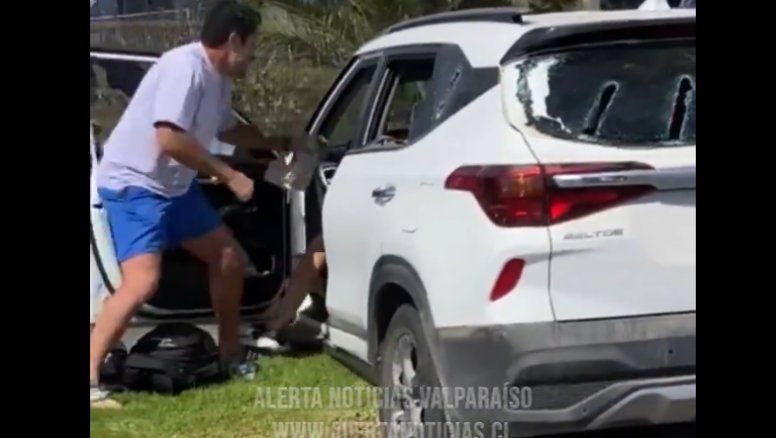 Viña de Mar: video donde el turista logró recuperar su mochila se viralizó en redes sociales.