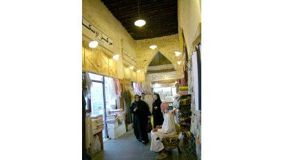 El Souq Wakif es una muy bien lograda reproducción de los mercados árabes.