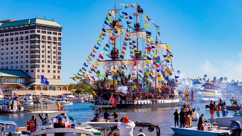 Tampa: Durante dos meses de las actividades del Festival Gasparilla.