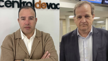 Christian Lucas, CEO de Central de Vacaciones, y Manuel Aragonés, CEO de Travel Compositor.