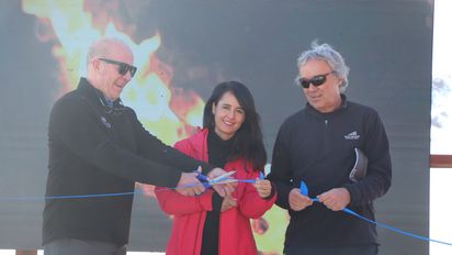 Beatriz Román, directora (s) de Sernatur, estuvo presente en la apertura.&nbsp;