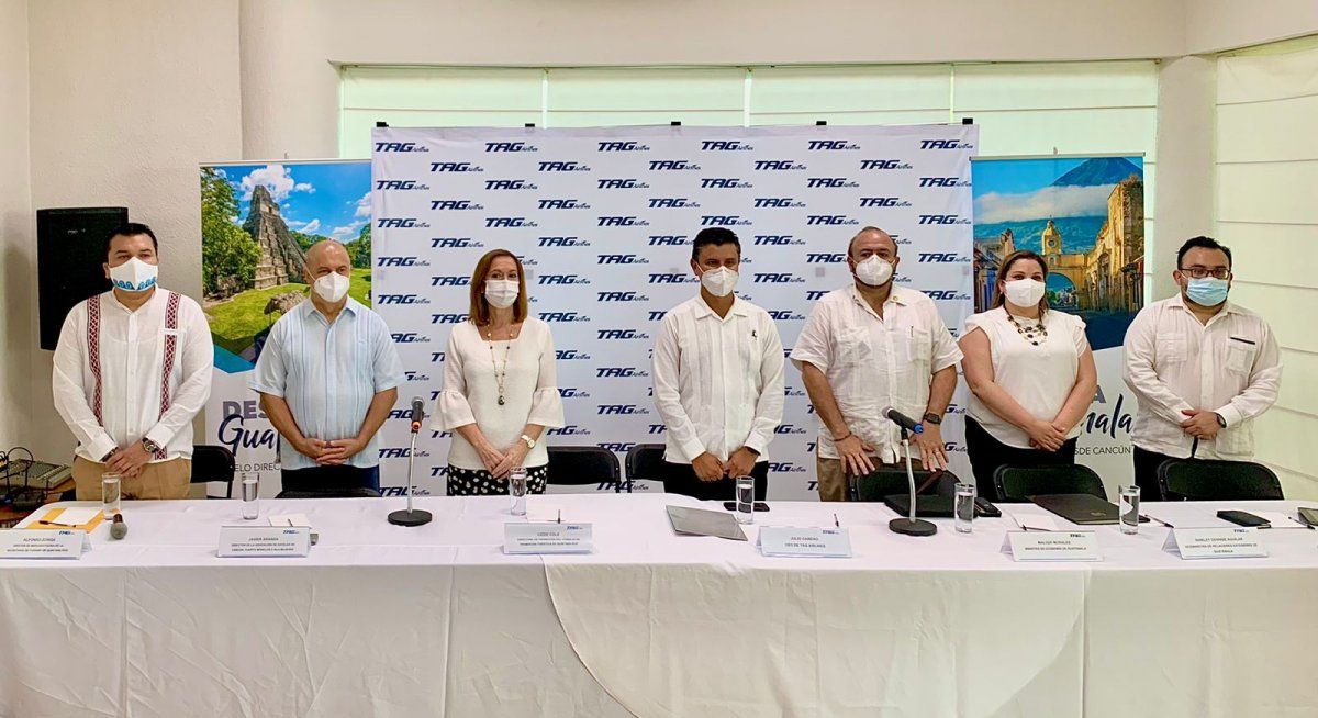 El equipo de TAG Airlines.