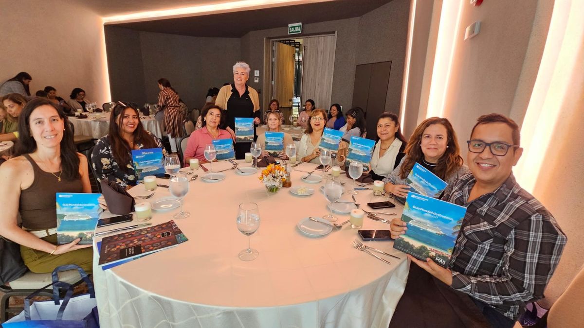 Las agencias de viajes con los portafolios de MP Global Cruises.