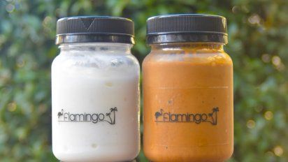 Flamingo también presentó dos líneas de helados en recipientes reutilizables, sin TACC.