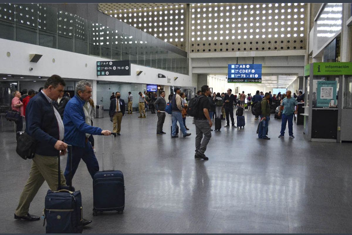 México recibió a más de 8 millones de turistas internacionales vía aérea de enero a abril de 2024.