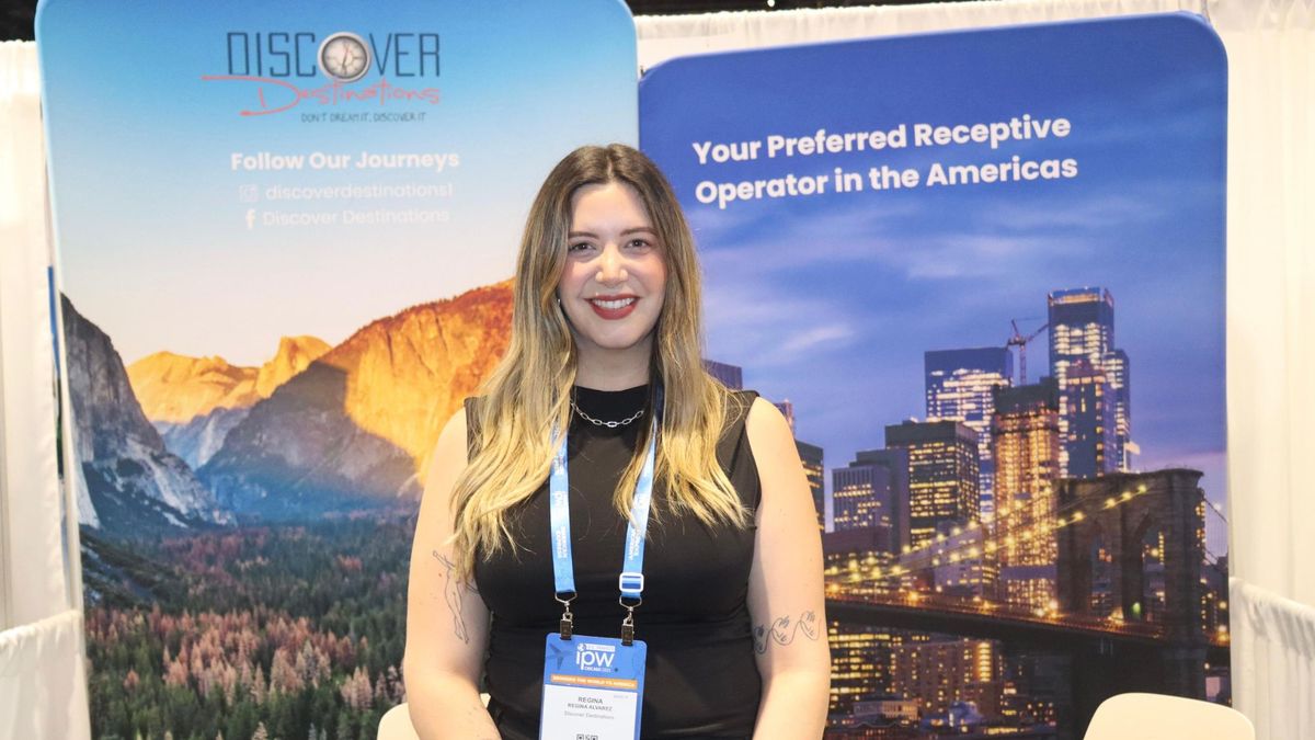 Regina Álvarez de Discover Destinations.