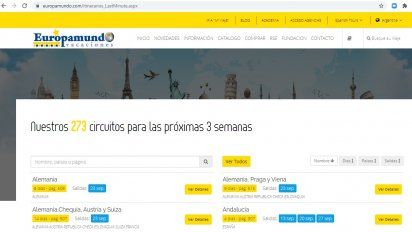 Last Minute es la nueva funcionalidad de Europamundo.