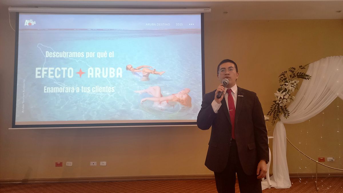 Erick Noboa, asesor comercial de Universal de Viajes.