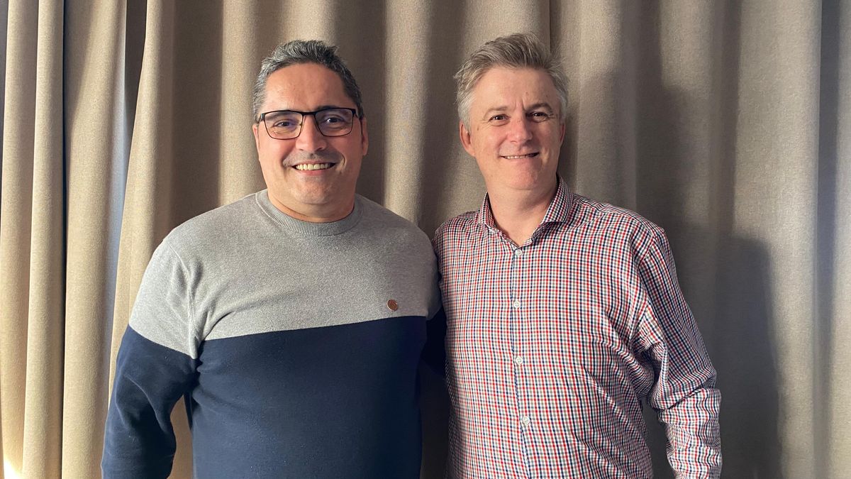 Jordi Juliá, responsable de Cruceros de Europamundo; y Lucas Ozuna, director comercial para Latinoamérica.