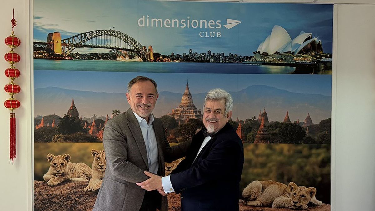 Mateo Ramón, CEO de Soltour, y Julio González, CEO de Dimensiones Club