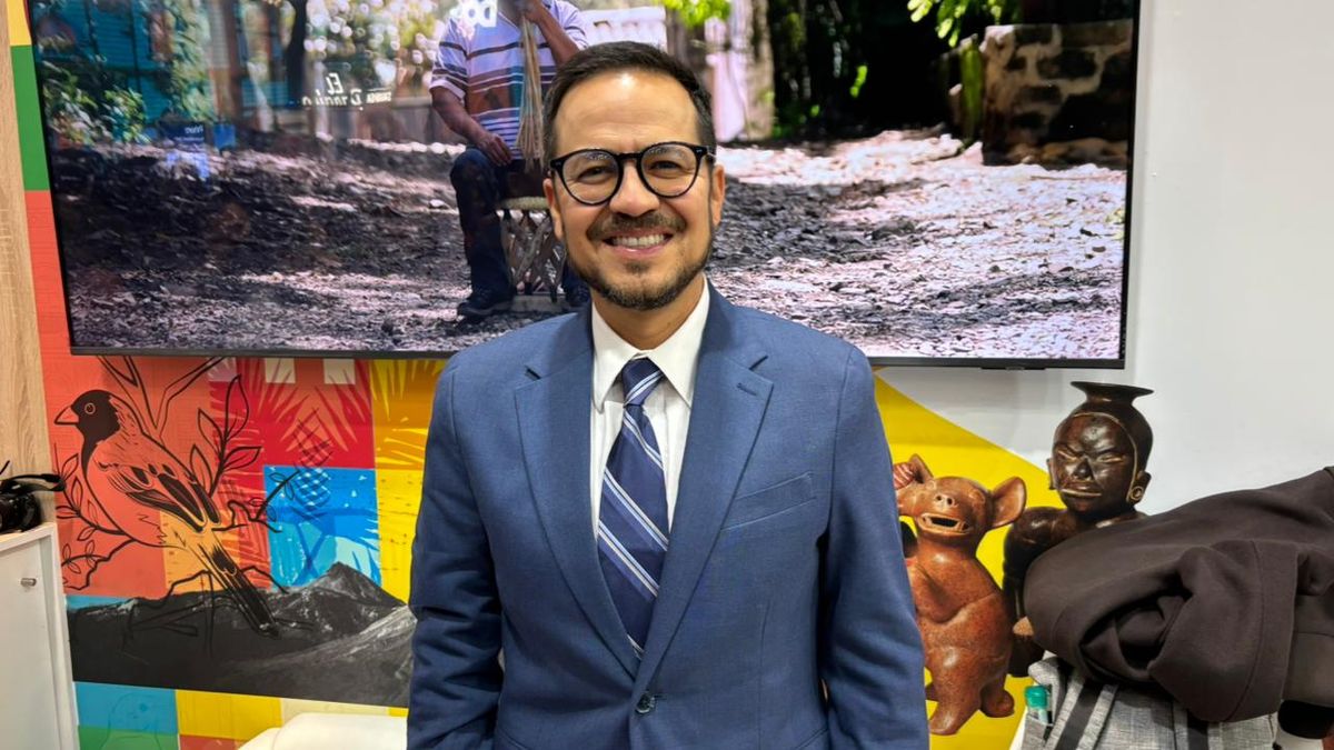 Jorge Padilla, subsecretario de Turismo del Gobierno del Estado de Colima, en Fitur 2026.