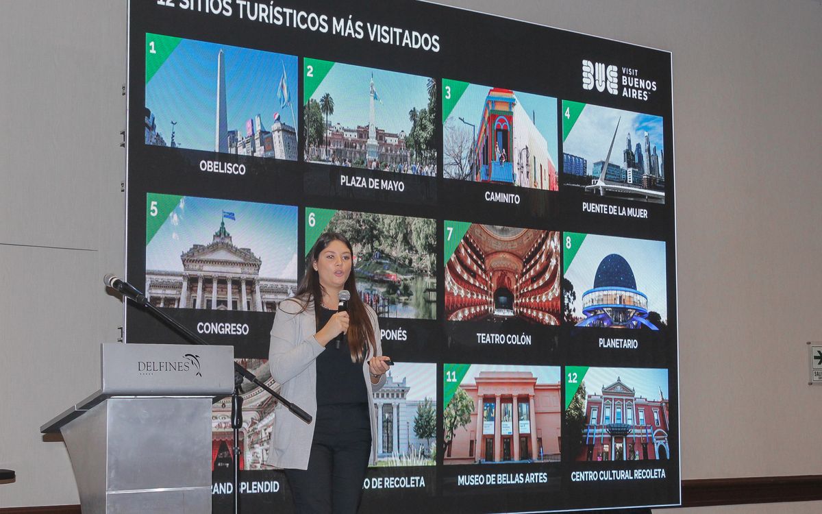 Josefina Luque, coordinadora de Promoci&oacute;n y Mercados Tur&iacute;sticos de Visit Buenos Aires.