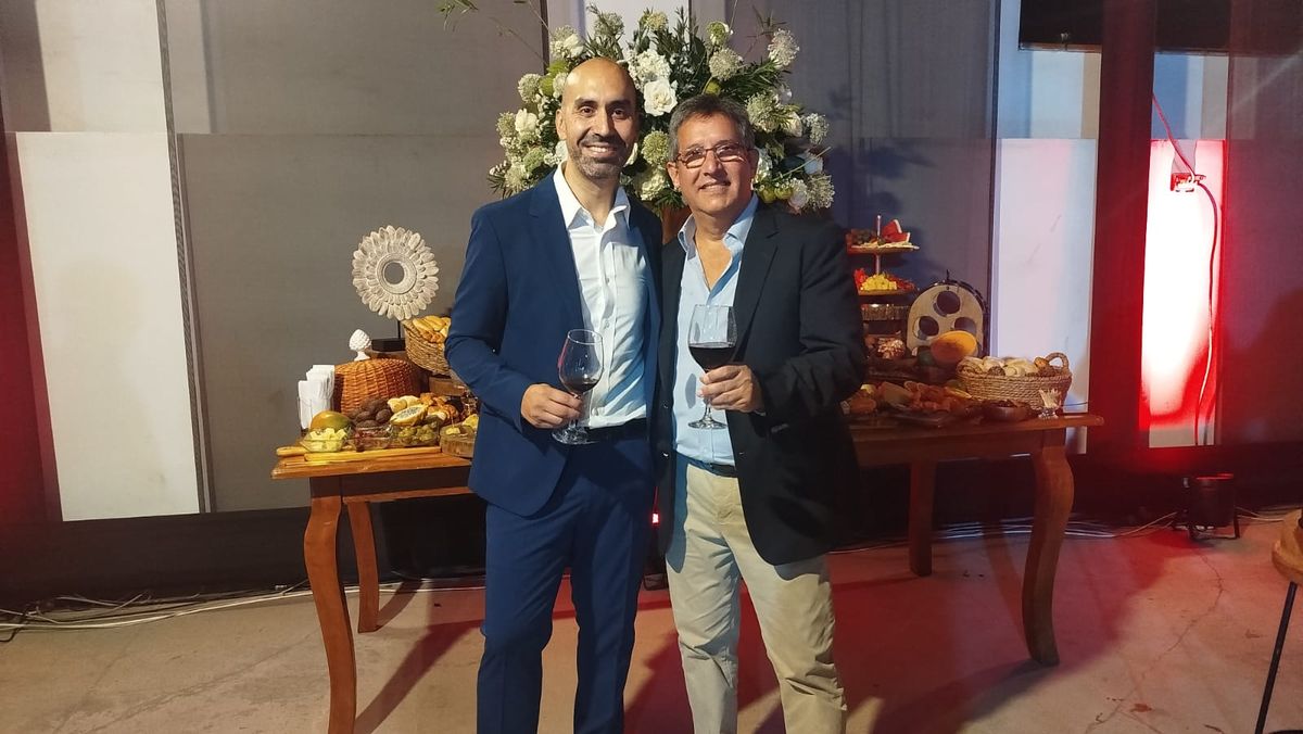 Orlando Romano y Ricardo Acosta.