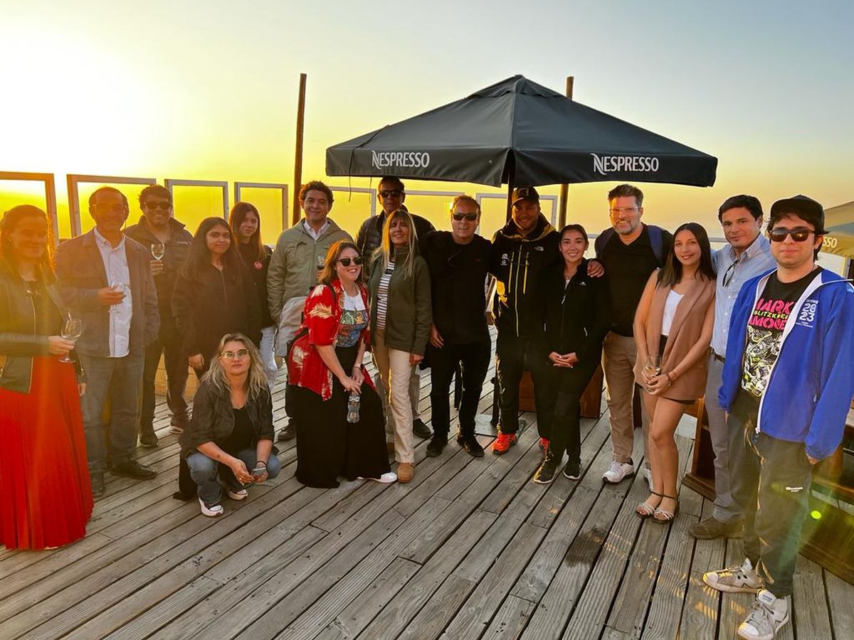 El Sunset de El Colorado tuvo una participación especial de medios y profesionales este jueves,.