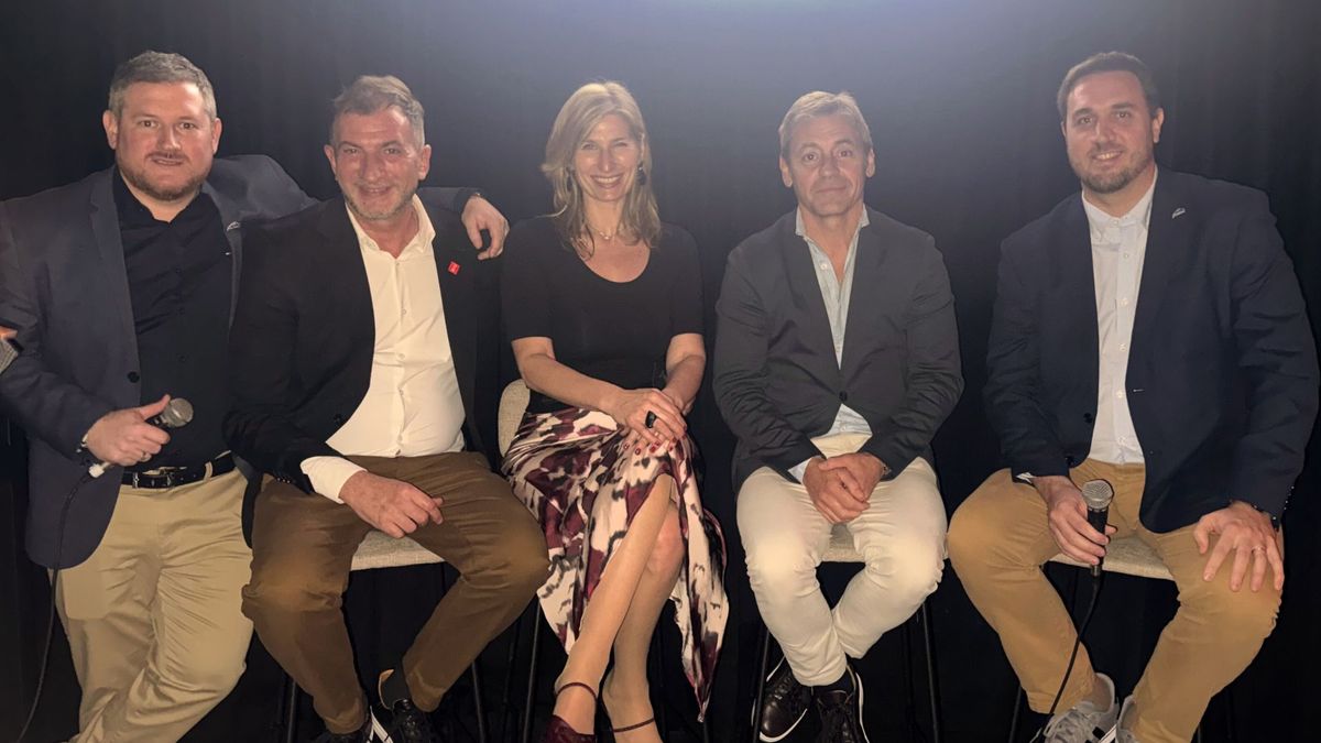 Andrés Baraldi, Fernando Turuzzi, Ivana Sarzynski,Alfonso García y Guillermo Toselli.