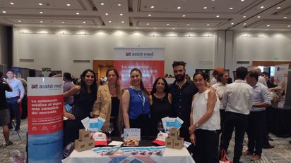 Los ejecutivos de Assist-med presentes en ECTU 2023.