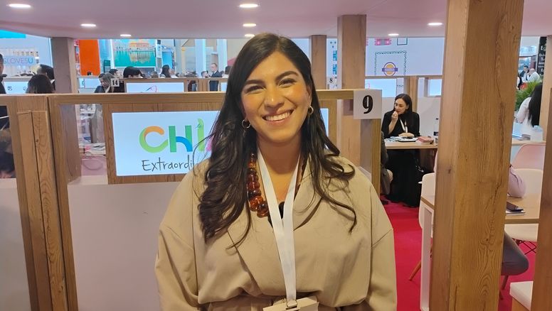 María Eugenia Culebro, secretaria de Turismo de Chiapas, en la Vitrina Turística Anato 2025