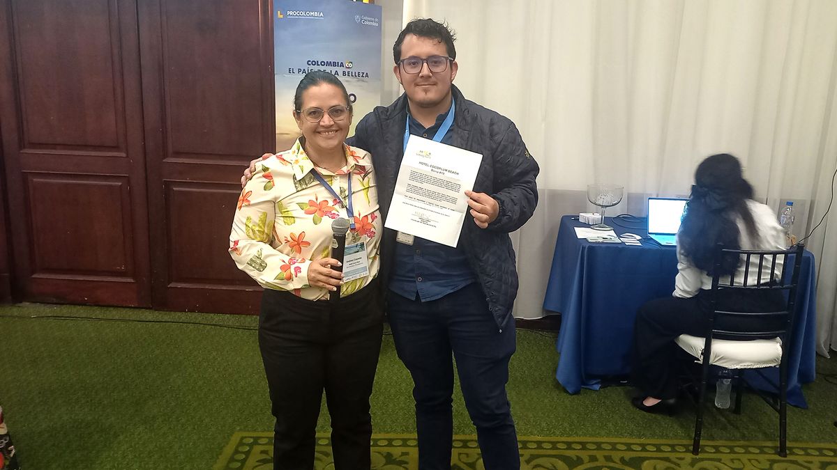 Los empresarios de los hoteles de San Andrés entregaron premios a las agencias de viajes asistentes.