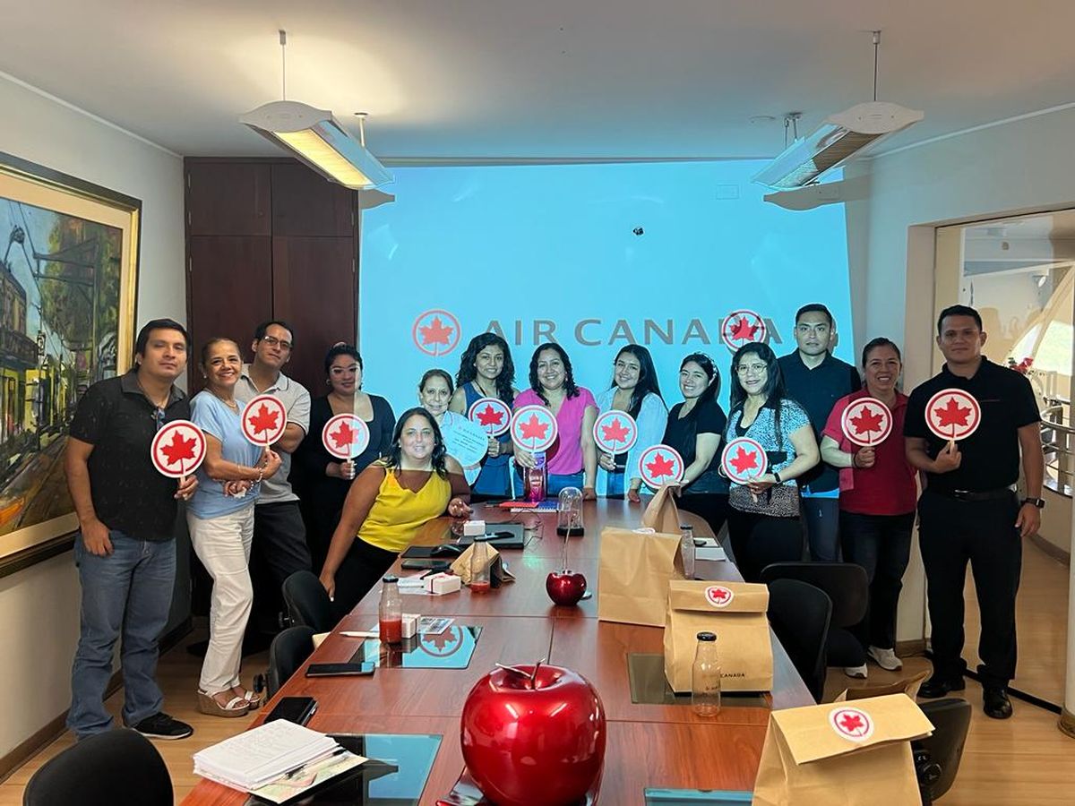 La aerolínea Air Canada realizó una serie de charlas para la empresa Domiruth y sus agencias. - Ladevi Medios y Soluciones La aerolínea Air Canada realizó una serie de charlas para la empresa Domiruth y sus agencias.