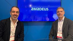 Juan Francisco Muñoz, Head North Latam Travel Sellers y Raúl Rodas, director solution consulting en Amadeus; en EPTU 2026.