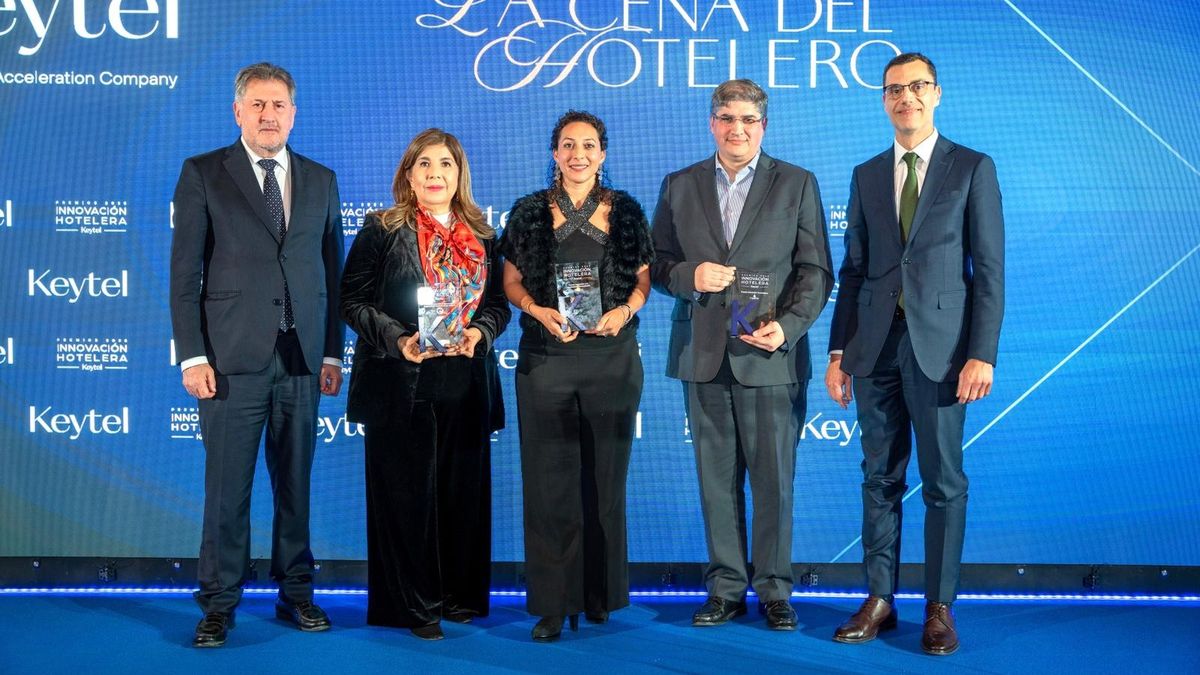 Asistentes y premiados a la quinta edición de la Cena del Hotelero de Keytel, celebrada en Madrid