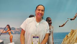 Guillermina Camarena, directora de Promoción de FIDETUR Acapulco, en la Vitrina Turística Anato 2025.