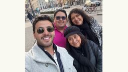 Lupita Gómez, CEO de Background Representaciones Turísticas, junto a José Manuel Reyna, Mary Carmen Reyna y Yósel Villanueva Gómezortigoza.